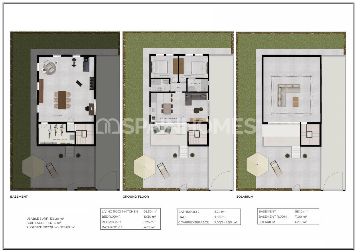 Villa in Alhama de Murcia, Murcia, Spain 2 bedrooms, 157 sq.m. No. 161632