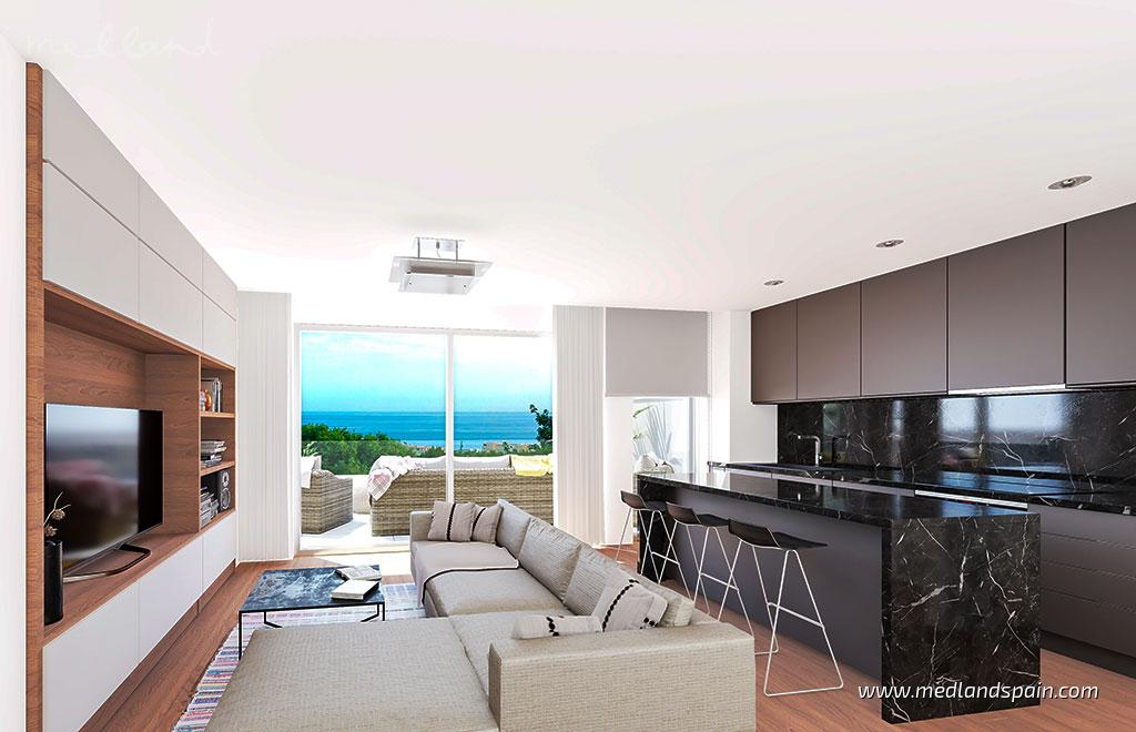 Apartamento en Torremolinos, Málaga, España 4 dormitorios, 136 m2 No. 192943