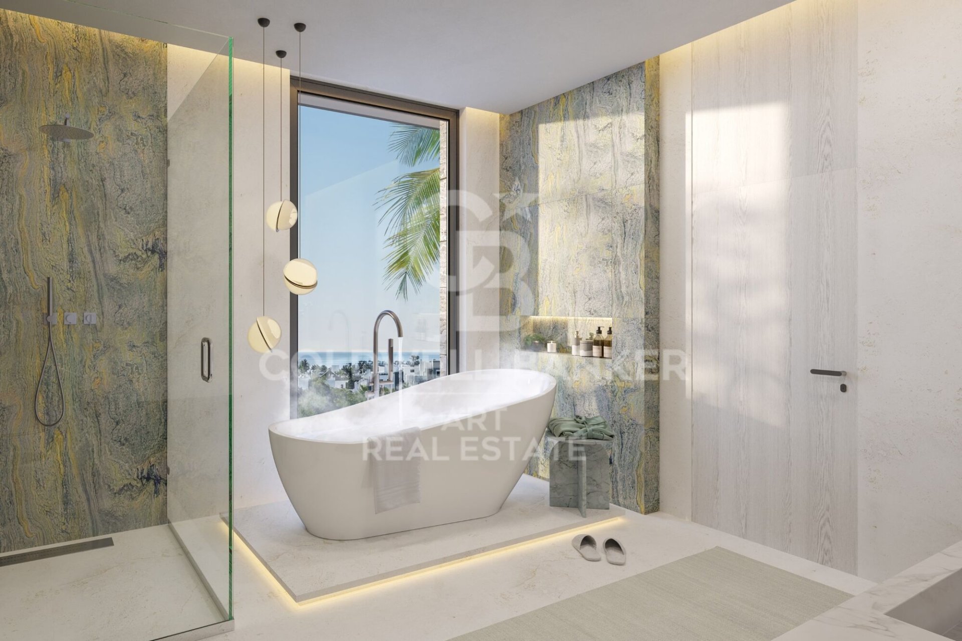 Hus i Estepona, Malaga, Spanien 4 sovrum, 359 kvm. Nr. 157758