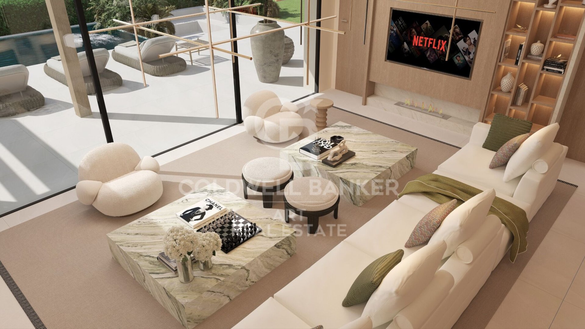 Hus i Estepona, Malaga, Spanien 4 sovrum, 359 kvm. Nr. 157758