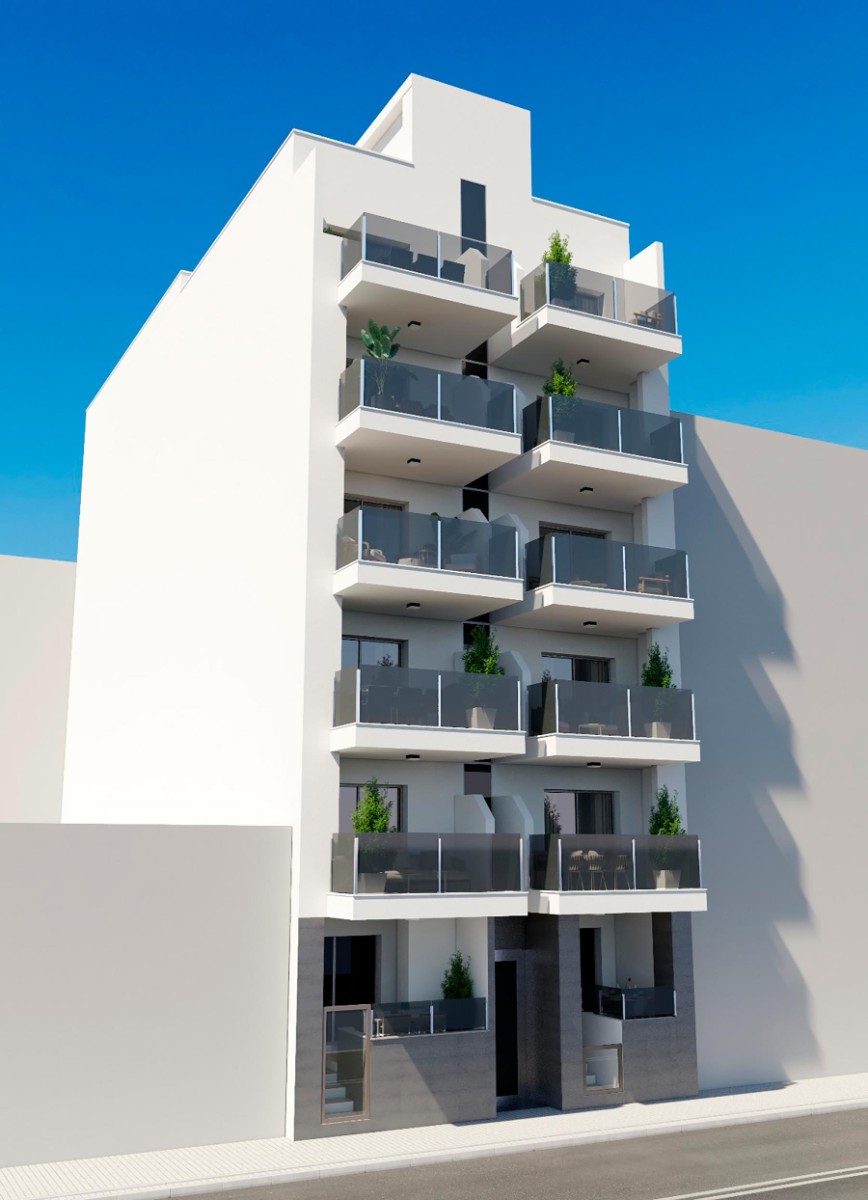 Wohnung in Torrevieja, Alicante, Spanien 3 Schlafzimmer, 96 m2 Nr. 112199