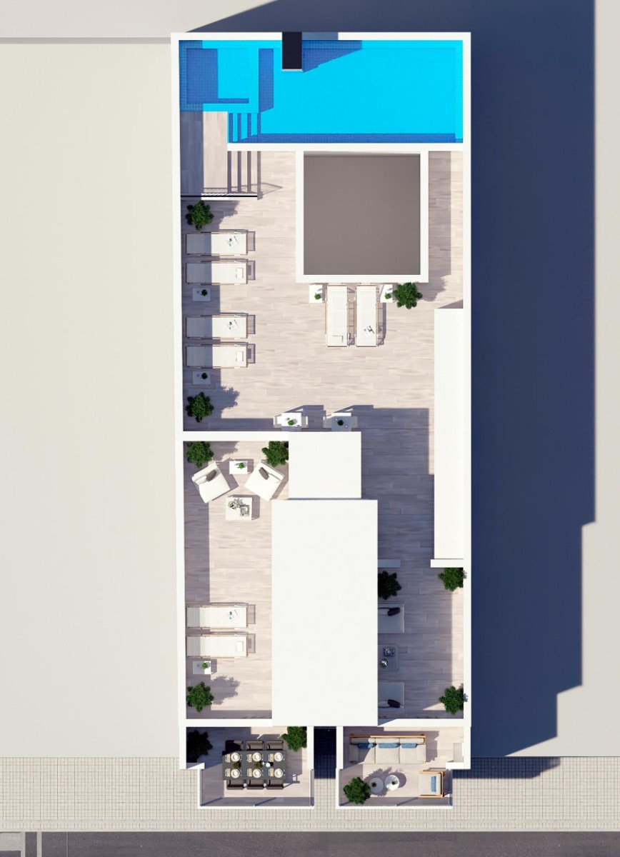 Wohnung in Torrevieja, Alicante, Spanien 3 Schlafzimmer, 96 m2 Nr. 112199