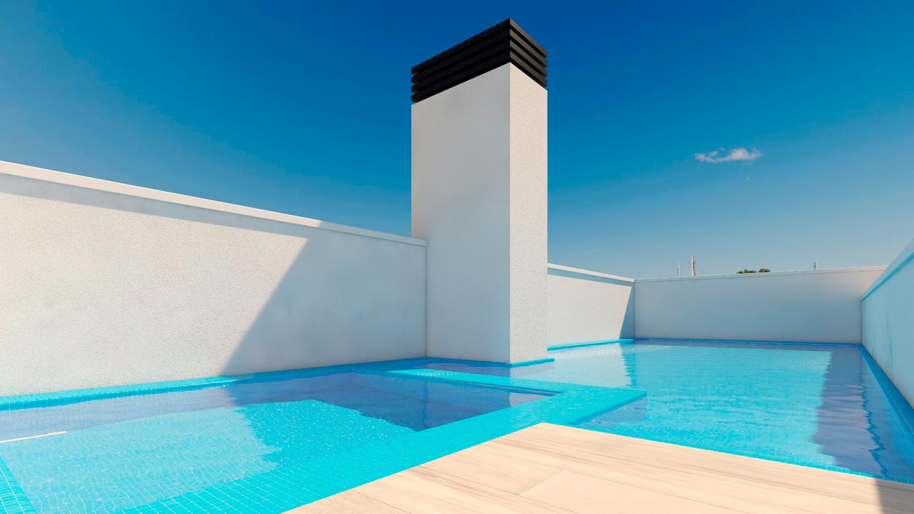 Wohnung in Torrevieja, Alicante, Spanien 3 Schlafzimmer, 96 m2 Nr. 112199