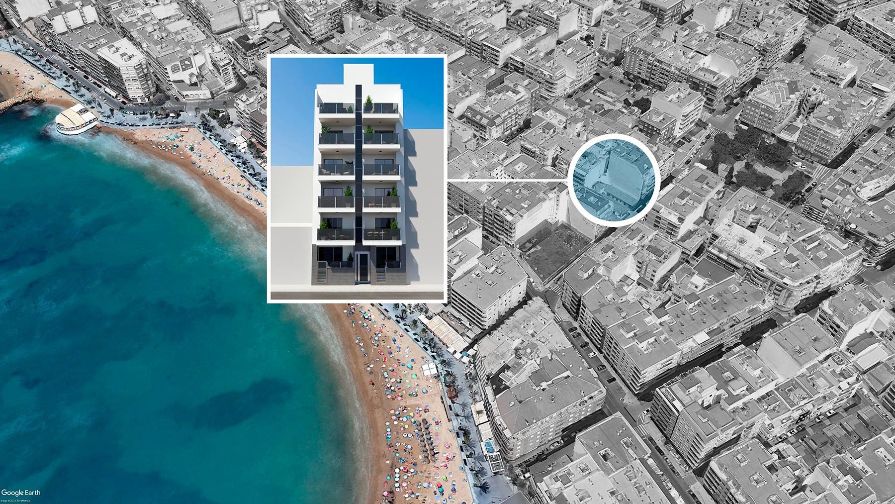 Wohnung in Torrevieja, Alicante, Spanien 3 Schlafzimmer, 96 m2 Nr. 112199