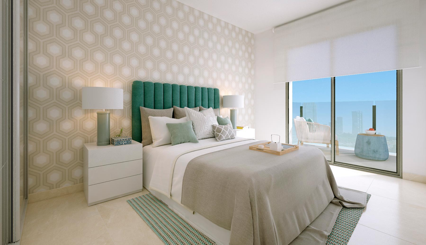 Wohnung in Torrevieja, Alicante, Spanien 3 Schlafzimmer, 96 m2 Nr. 112199
