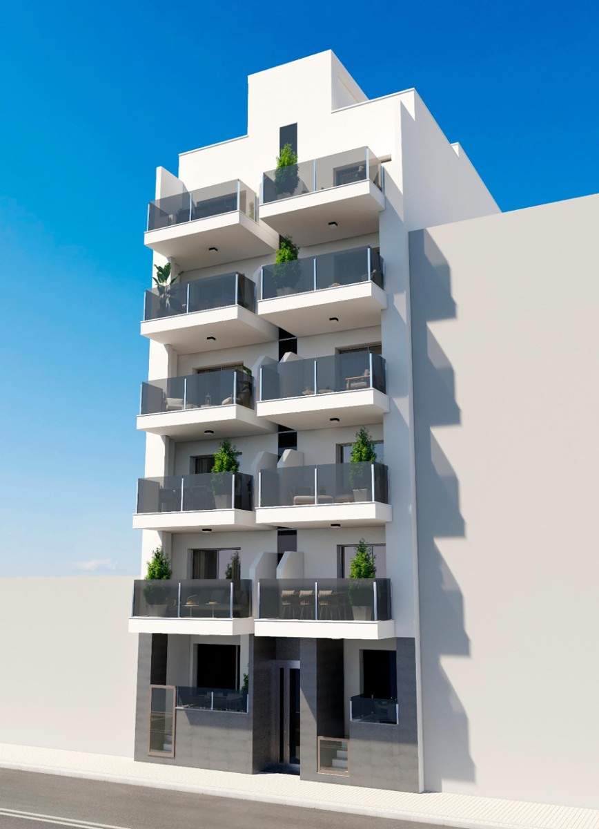 Wohnung in Torrevieja, Alicante, Spanien 3 Schlafzimmer, 96 m2 Nr. 112199