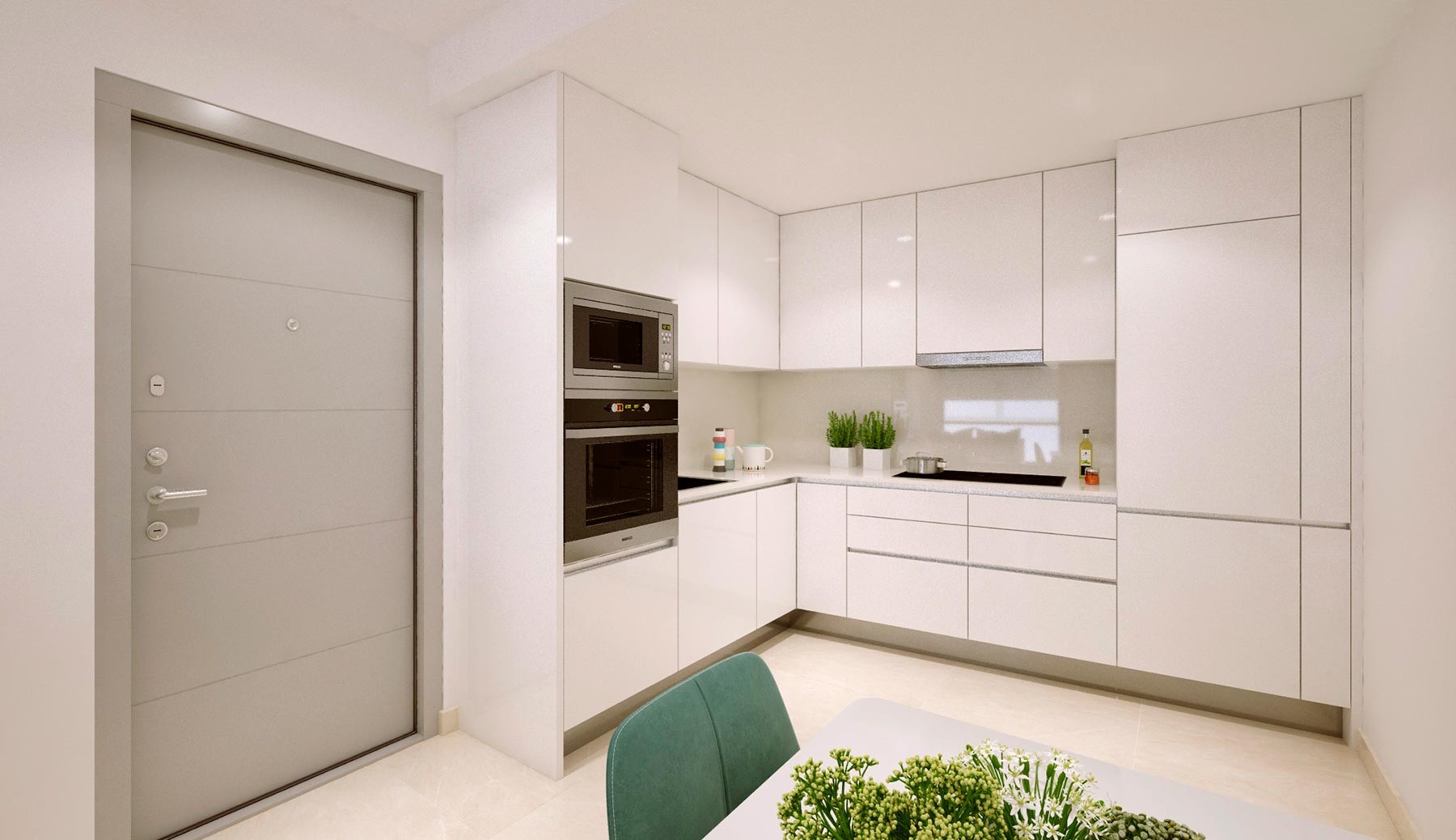 Wohnung in Torrevieja, Alicante, Spanien 3 Schlafzimmer, 96 m2 Nr. 112199