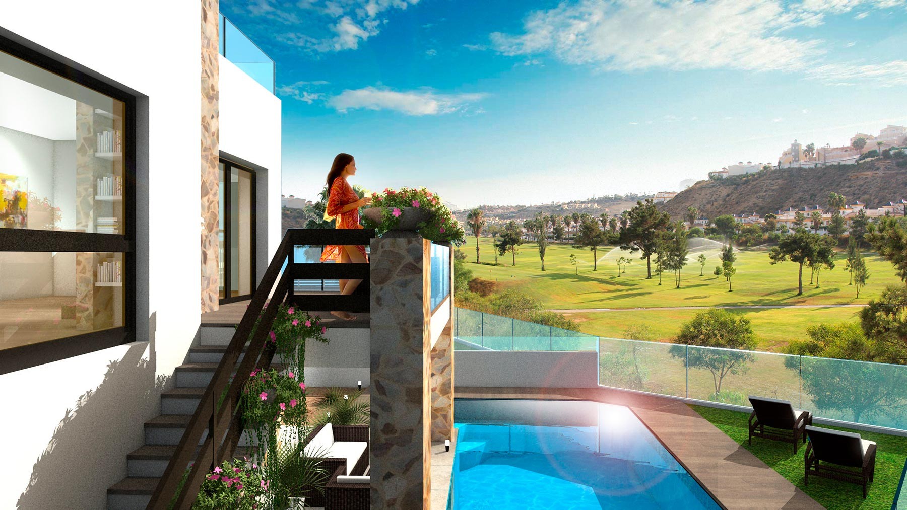 Villa in Alicante, Spanien 3 Schlafzimmer, 131 m2 Nr. 112197