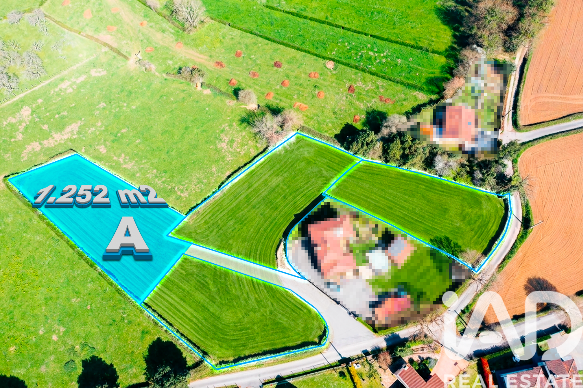 Land plot in Siero, Asturias, Spain 1251.8 sq.m. No. 185006