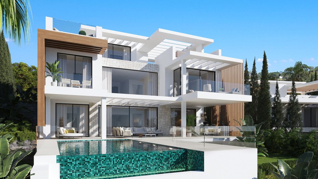 Villa i Malaga, Spanien 3 sovrum, 700 kvm. Nr. 96397