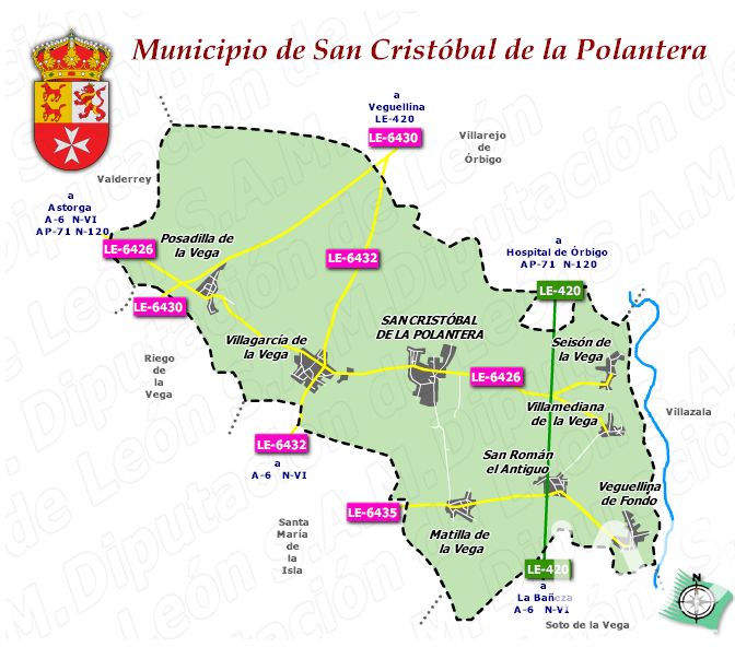 Вилла в Леон, Испания 2 спальни, 333м2 №184756
