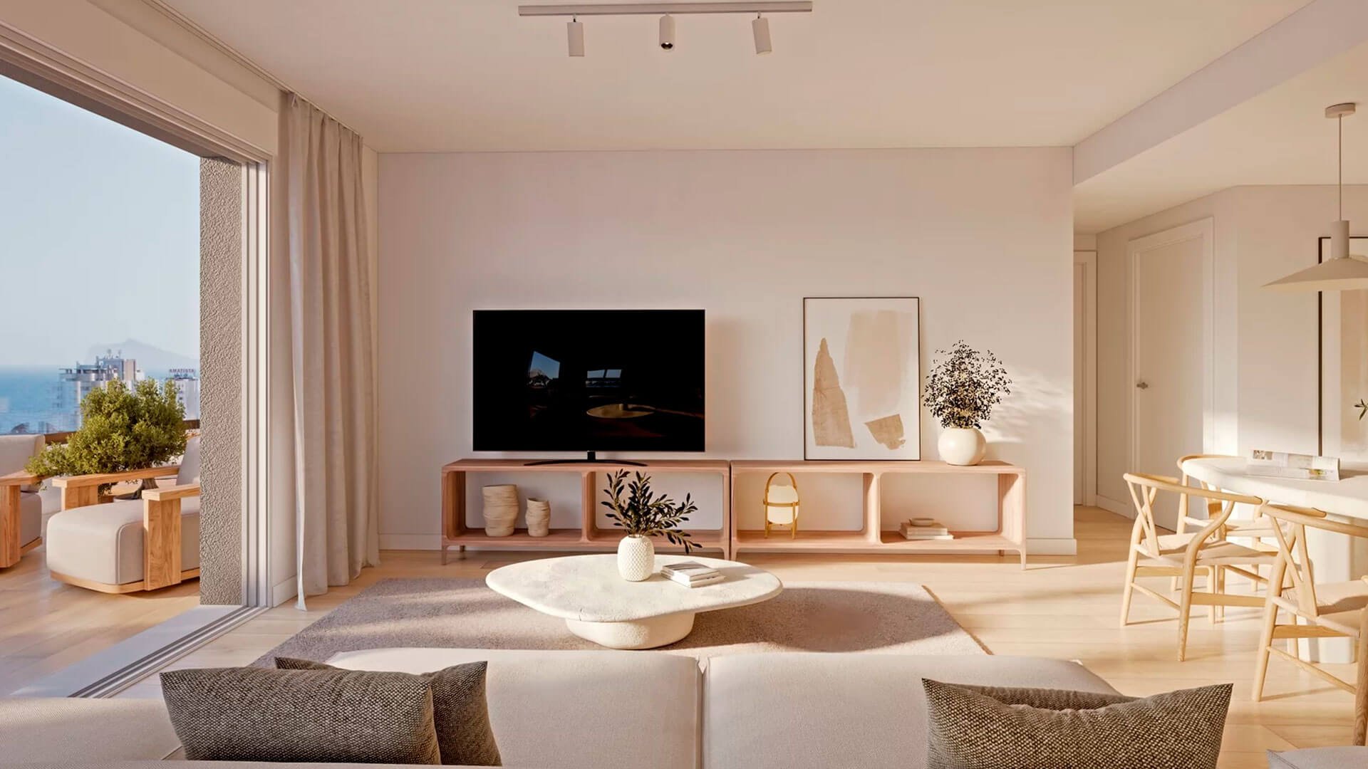 Apartment in Salinas Towers, Calpe, Alicante, Spain 2 bedrooms, 117.71 sq.m. No. 147166