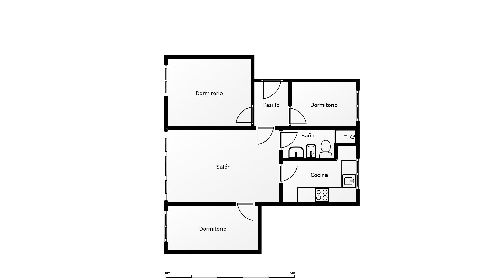 Apartament w Badalona, Barcelona, Hiszpania 3 sypialnie, 50 mkw. nr 172034
