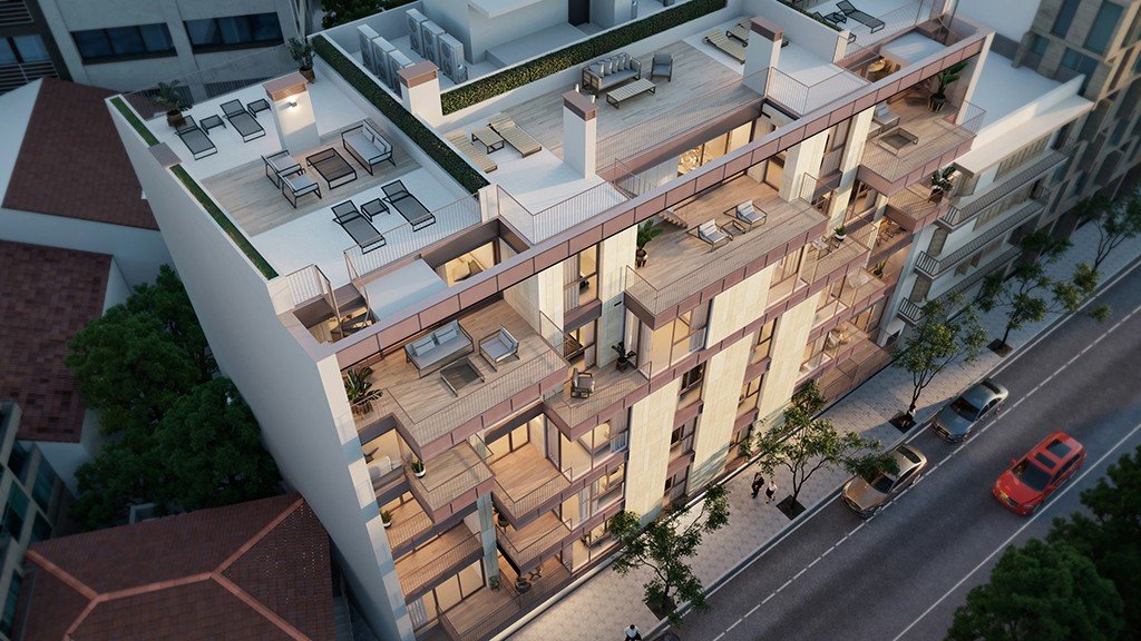 Wohnung in Palma de Majorca, Mallorca, Spanien 3 Schlafzimmer, 103 m2 Nr. 181134