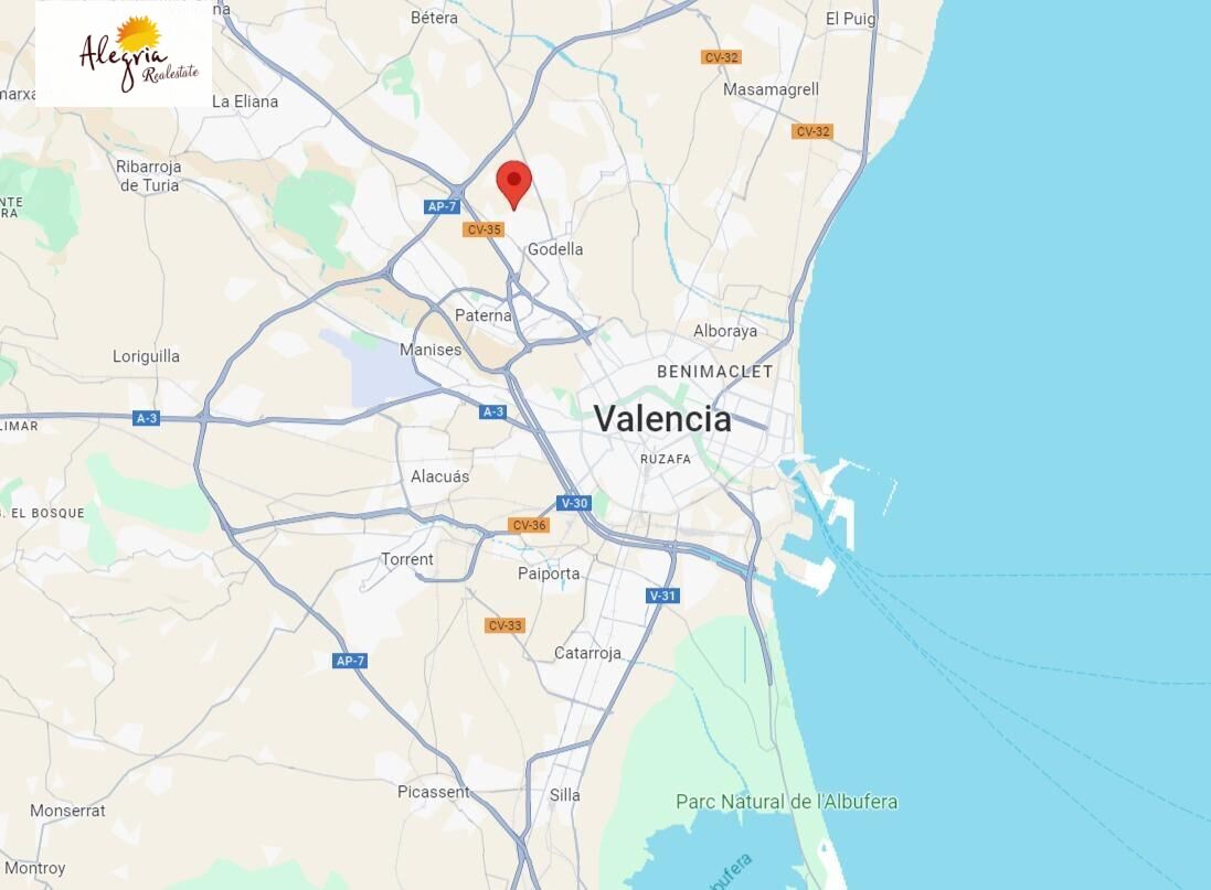 Lägenhet i Godella, Valencia, Spanien 3 sovrum, 114 kvm. Nr. 168749