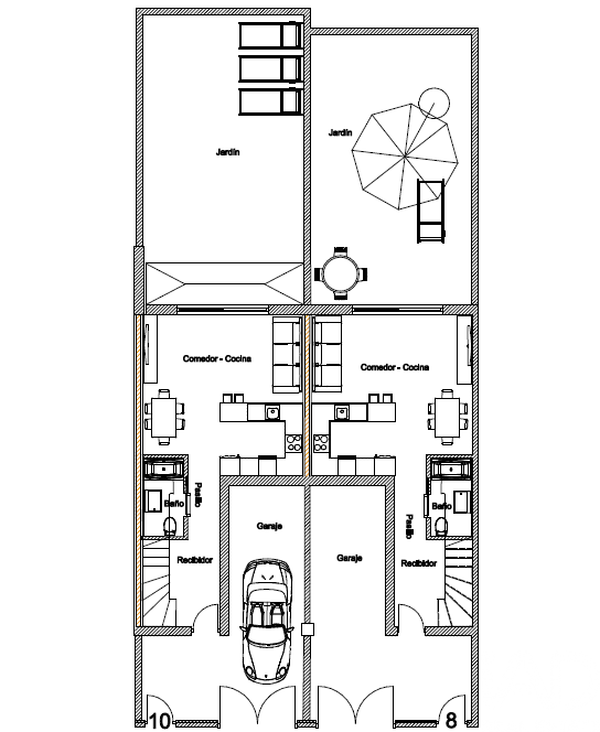 Hus i Vilanova i la Geltru, Barcelona, Spanien 3 sovrum, 118 kvm. Nr. 172429