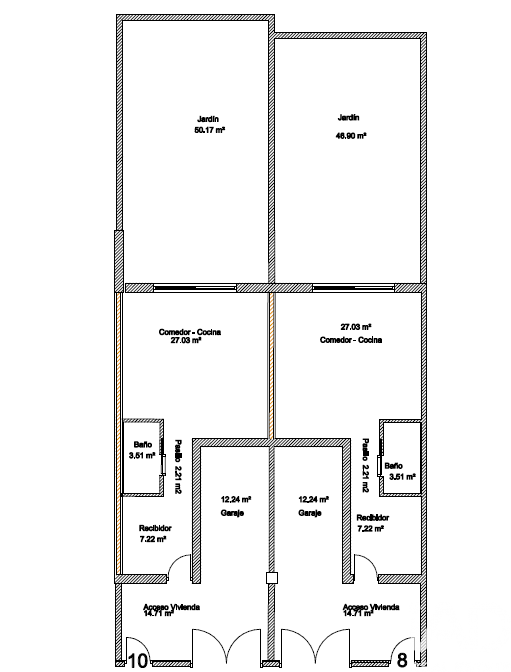 Hus i Vilanova i la Geltru, Barcelona, Spanien 3 sovrum, 118 kvm. Nr. 172429