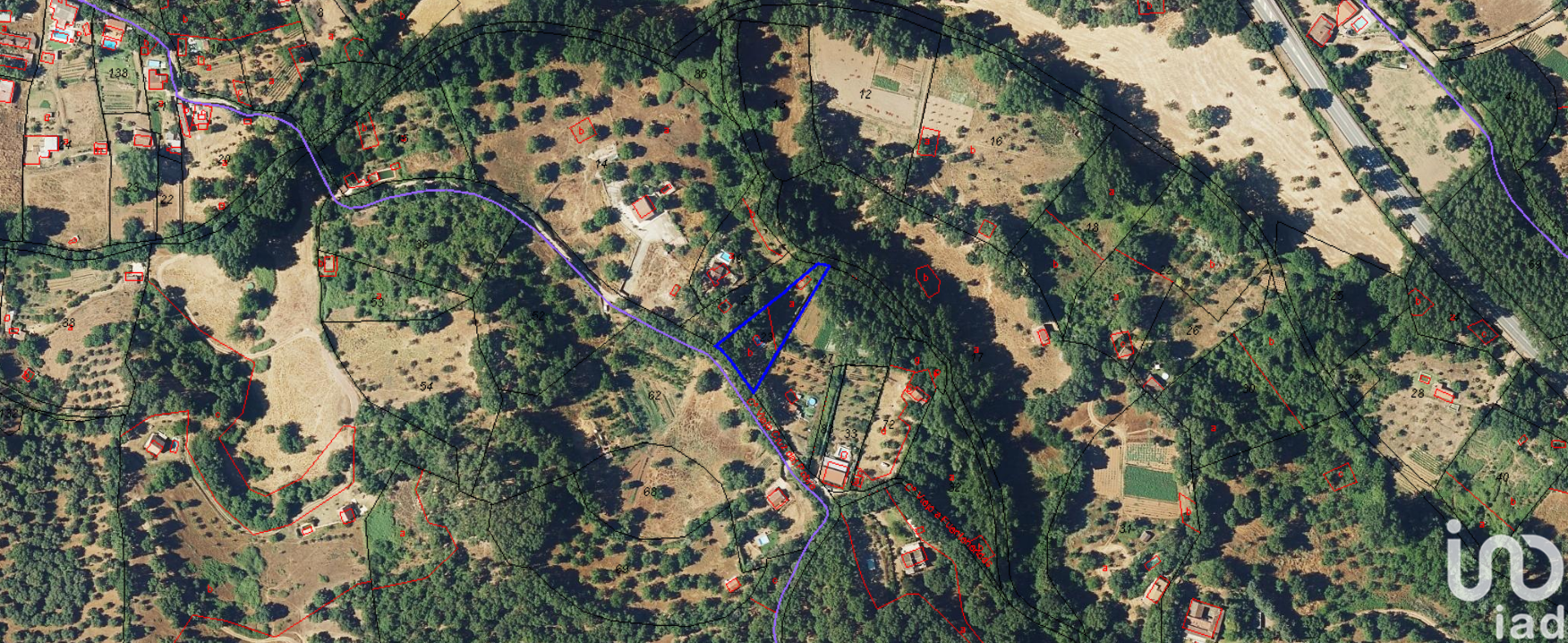Land plot in Galaroza, Huelva, Spain 400 sq.m. No. 153908