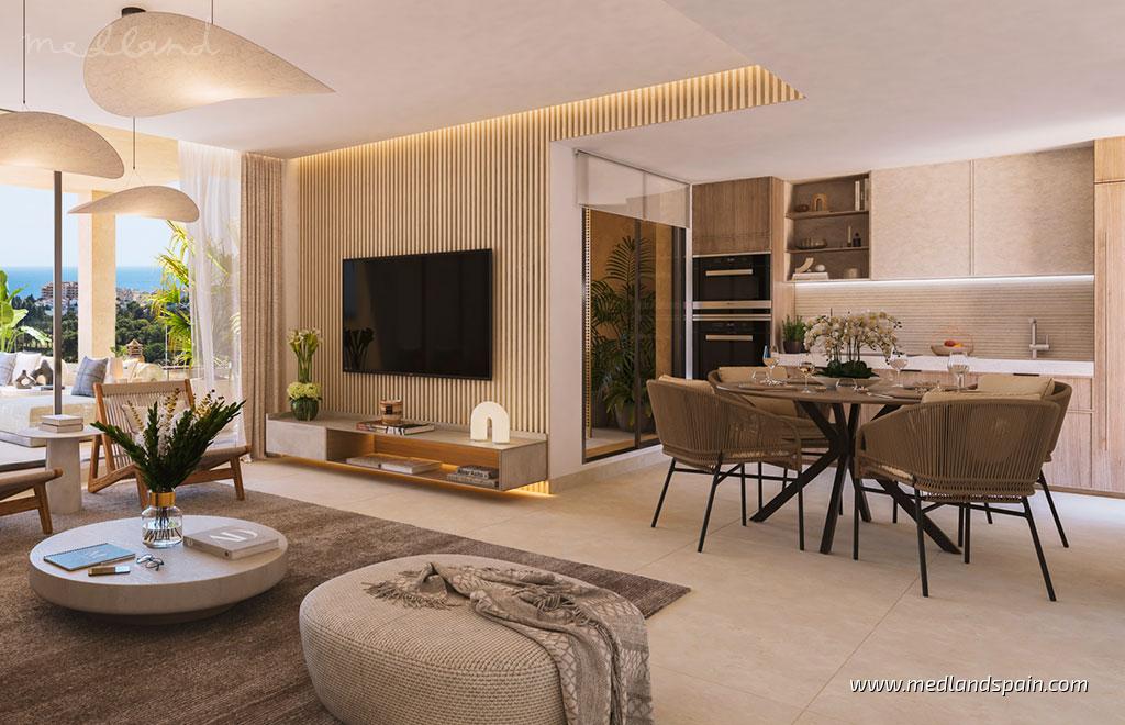 Apartment in Benalmadena, Malaga, Spain 2 bedrooms, 104 sq.m. No. 143886