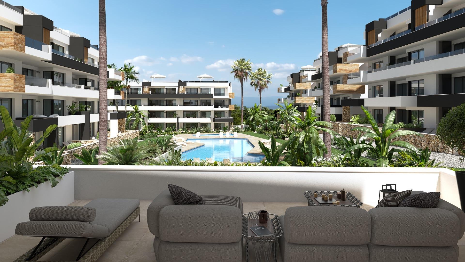 Apartamento en La Florida, Alicante, España 2 dormitorios, 115 m2 No. 165359