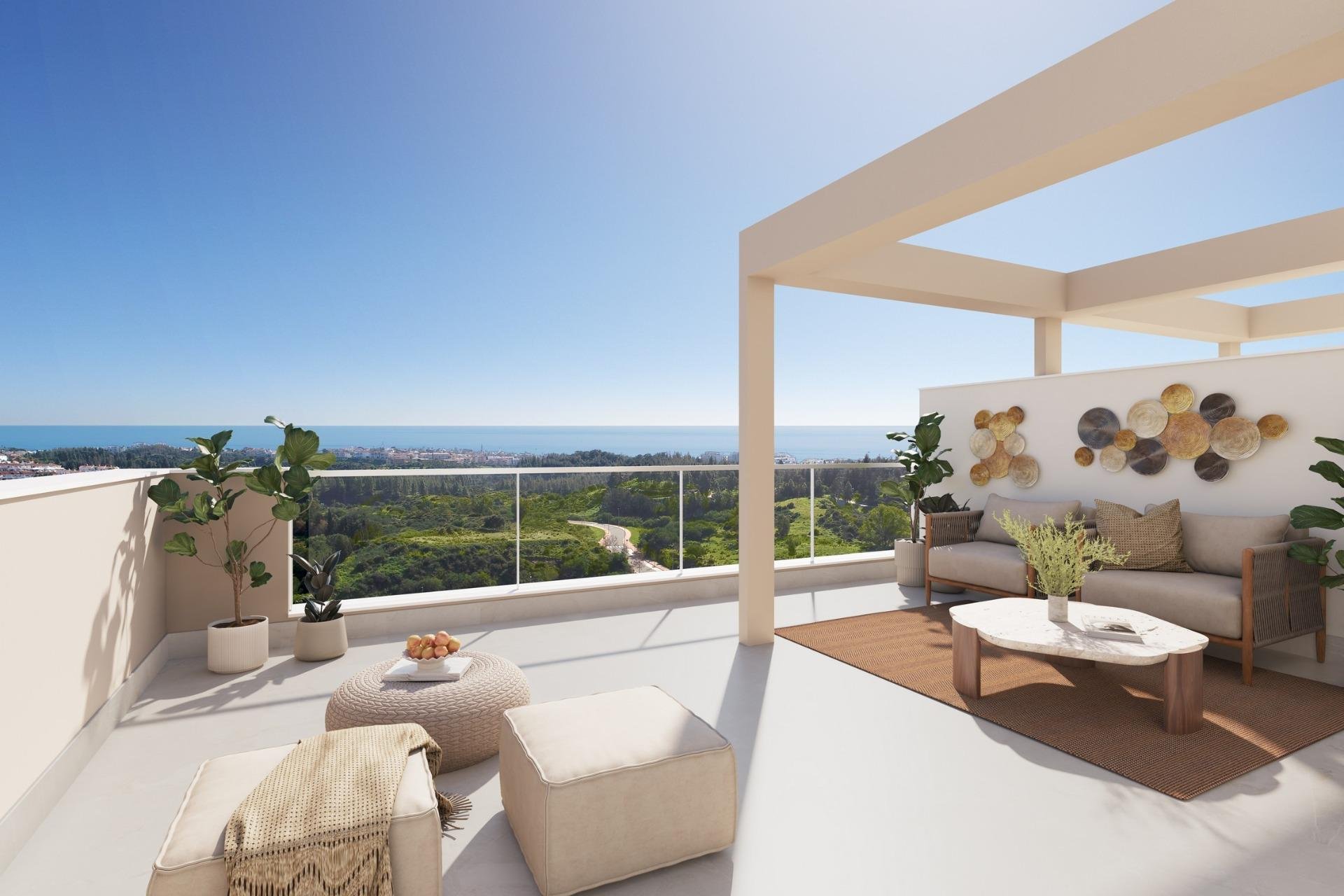 Penthauss Mijas, Malaga, Spānijā 3 istabas, 113 m2 Nr. 169585