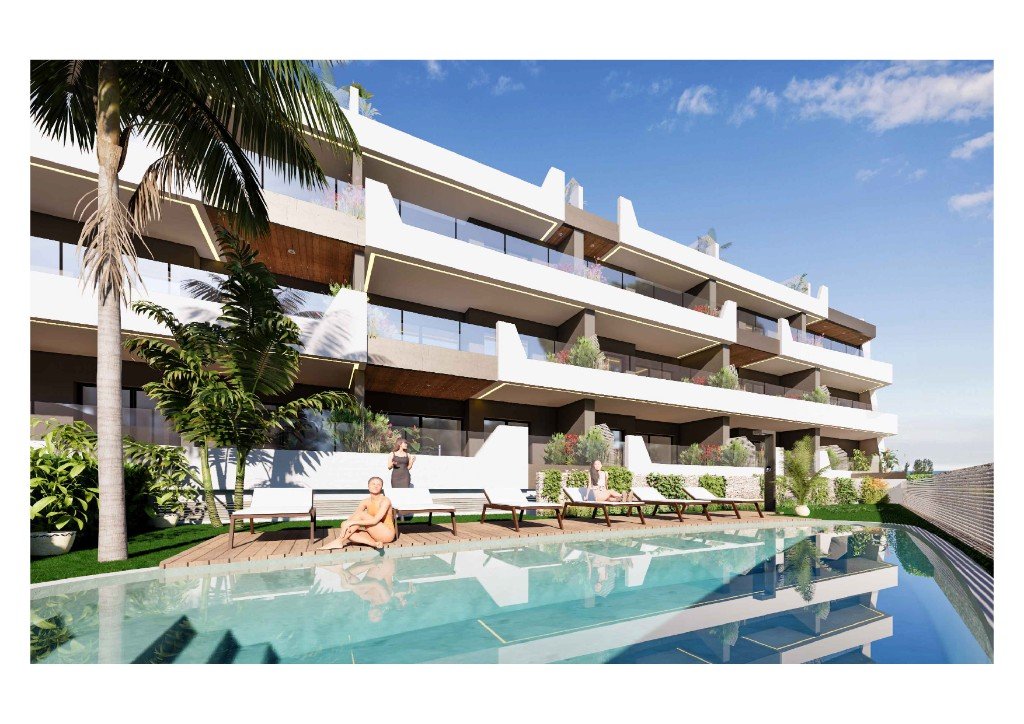 Wohnung in Benijofar, Alicante, Spanien 2 Schlafzimmer, 106 m2 Nr. 144891