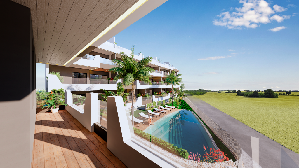 Wohnung in Benijofar, Alicante, Spanien 2 Schlafzimmer, 106 m2 Nr. 144891