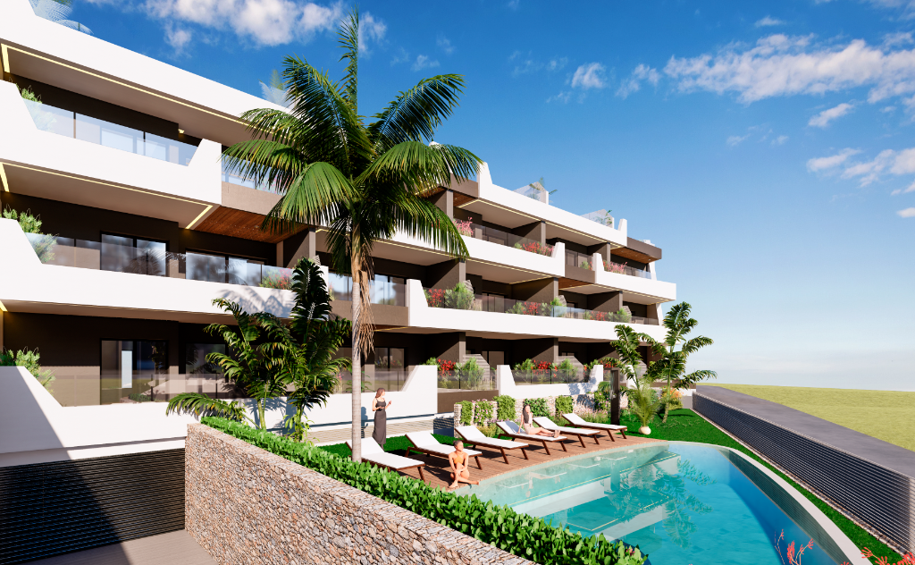 Wohnung in Benijofar, Alicante, Spanien 2 Schlafzimmer, 106 m2 Nr. 144891