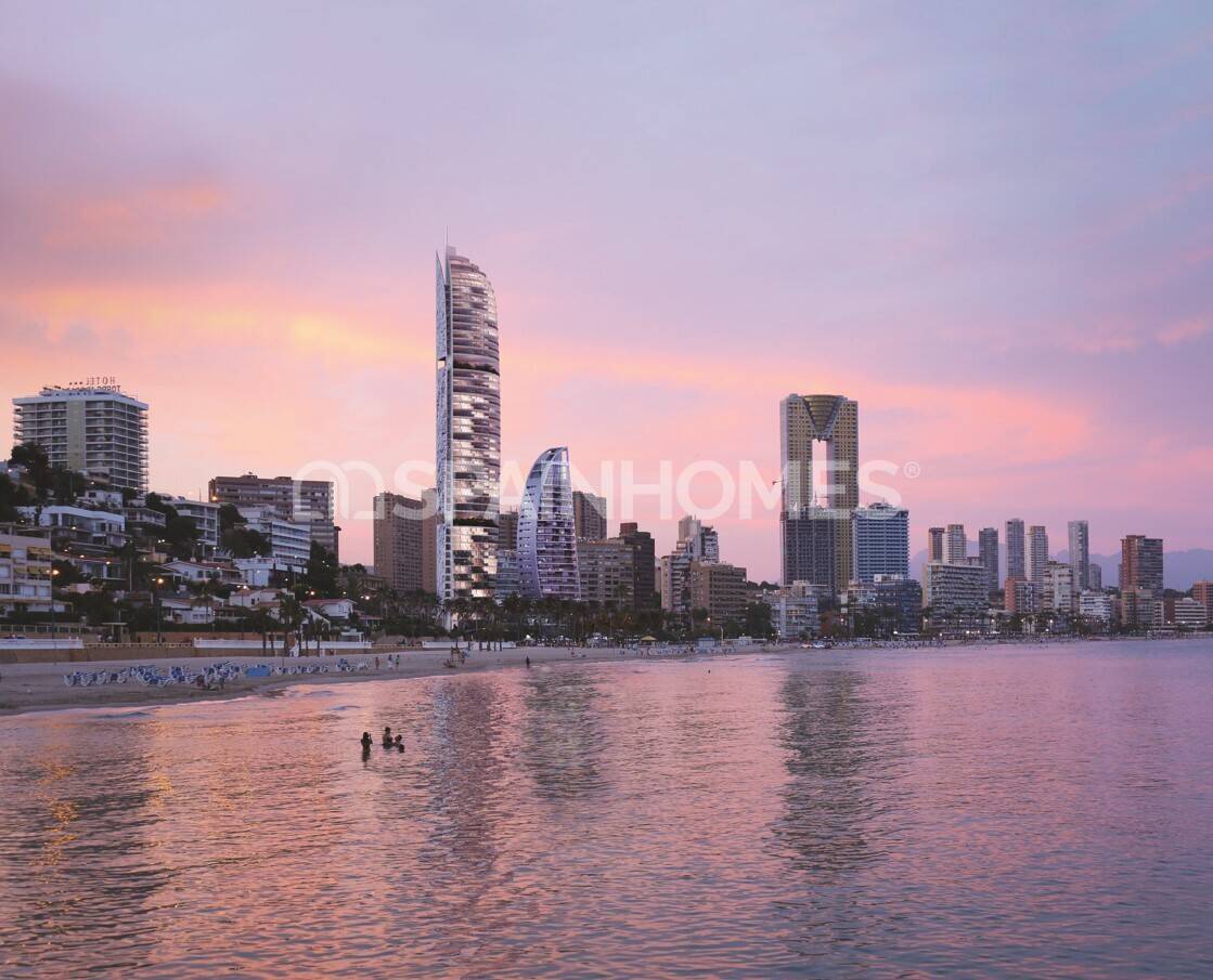 Apartment à Benidorm, Alicante, Espagne 2 chambres, 65 m2 No. 74175