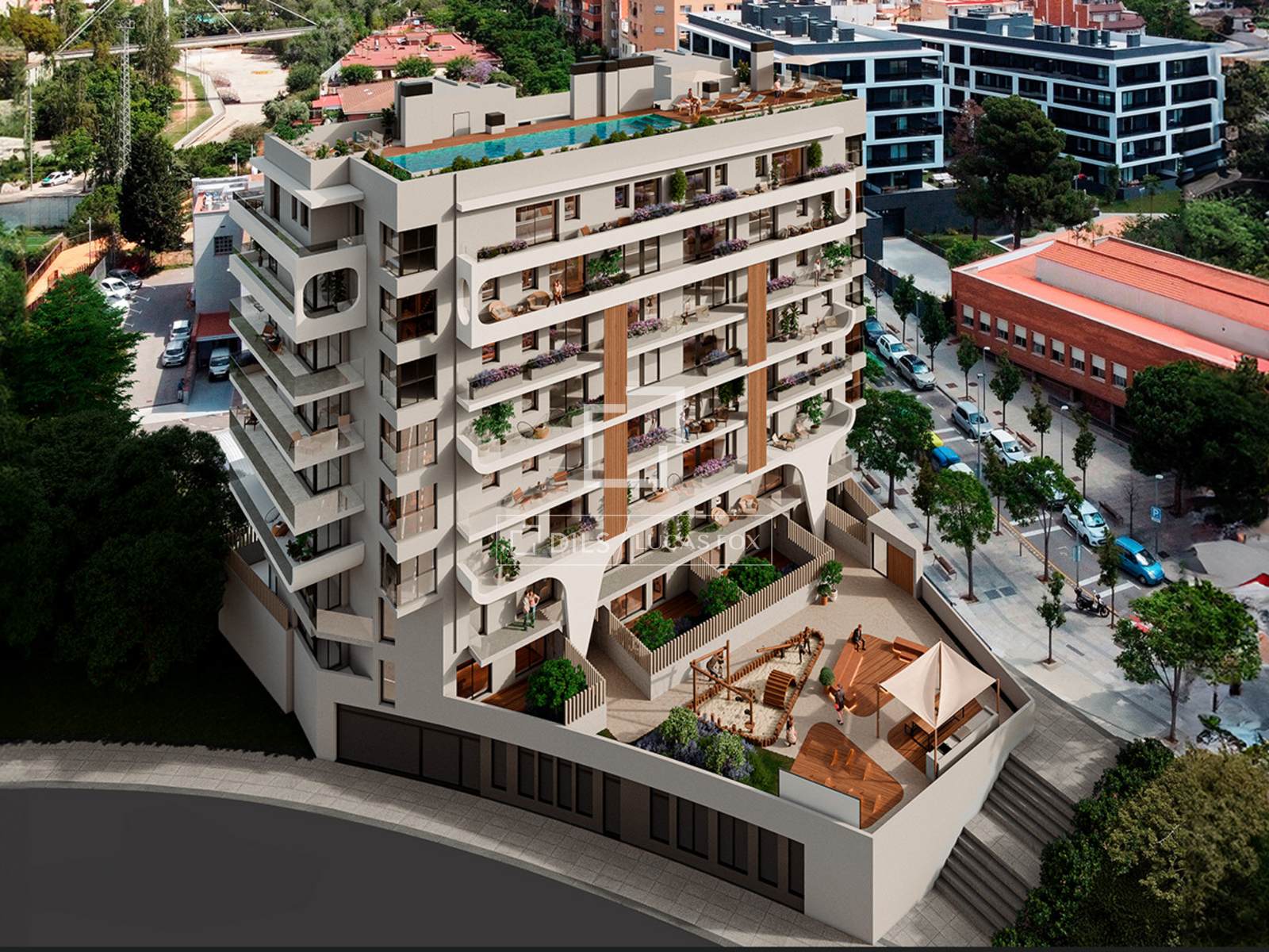 Apartment in Esplugues de Llobregat, Barcelona, Spain 3 bedrooms, 88 sq.m. No. 150742