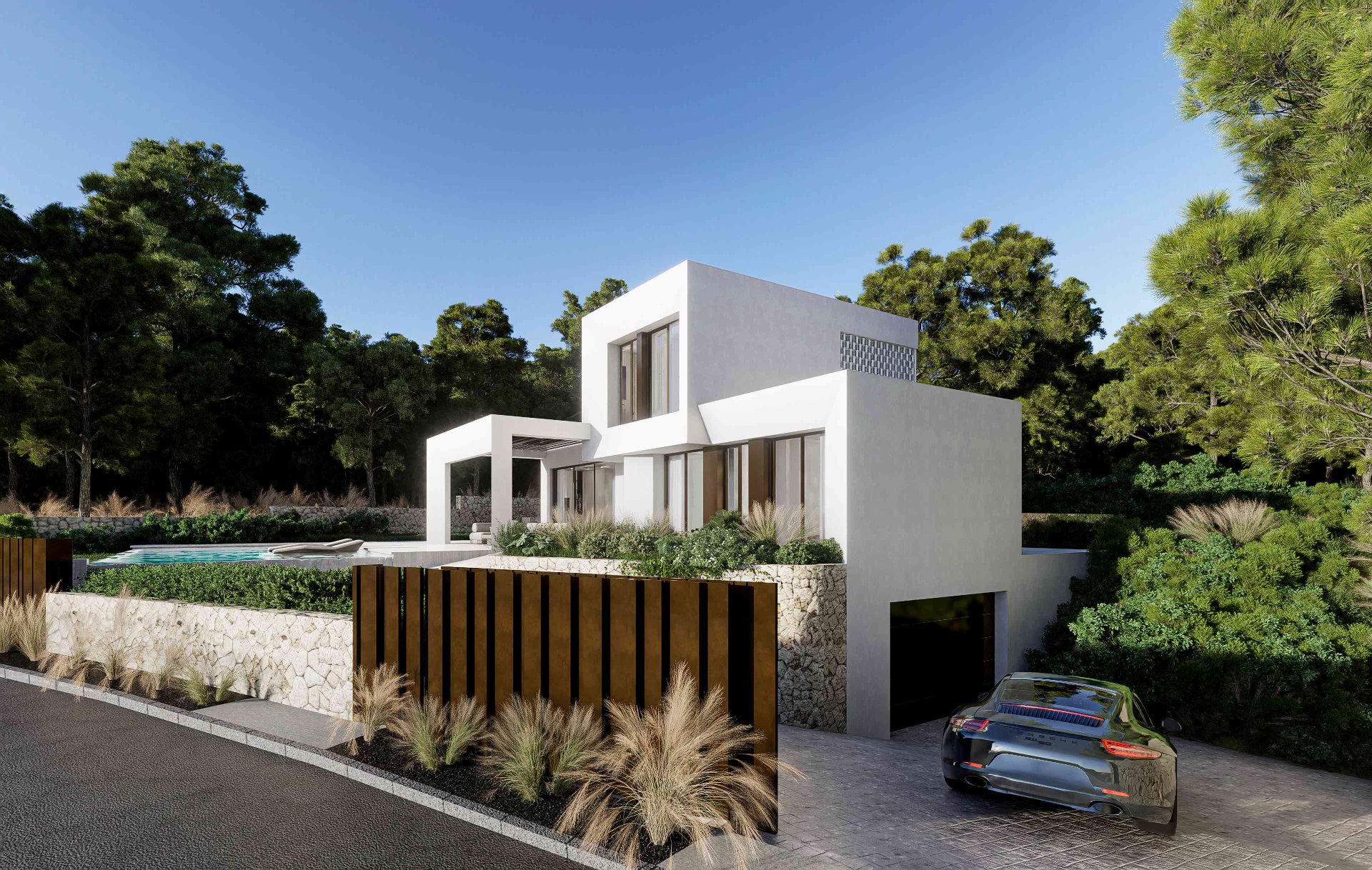 Villa i Alicante, Spanien 3 sovrum, 335 kvm. Nr. 156516