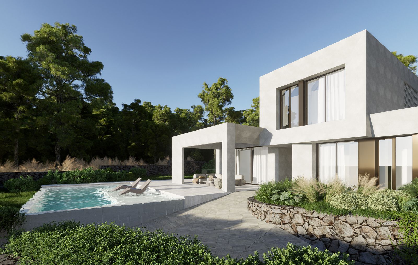 Villa i Alicante, Spanien 3 sovrum, 335 kvm. Nr. 156516
