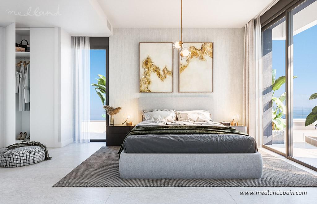 Appartamento a Marbella, Malaga, Spagna 3 camere da letto, 156 mq. N° 104657