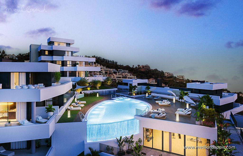 Appartamento a Marbella, Malaga, Spagna 3 camere da letto, 156 mq. N° 104657