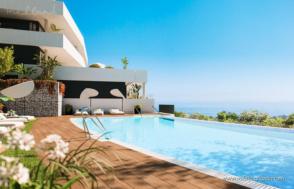 Appartamento a Marbella, Malaga, Spagna 3 camere da letto, 156 mq. N° 104657