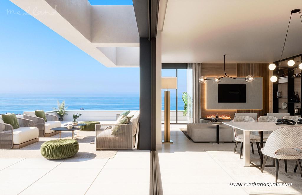 Appartamento a Marbella, Malaga, Spagna 3 camere da letto, 156 mq. N° 104657