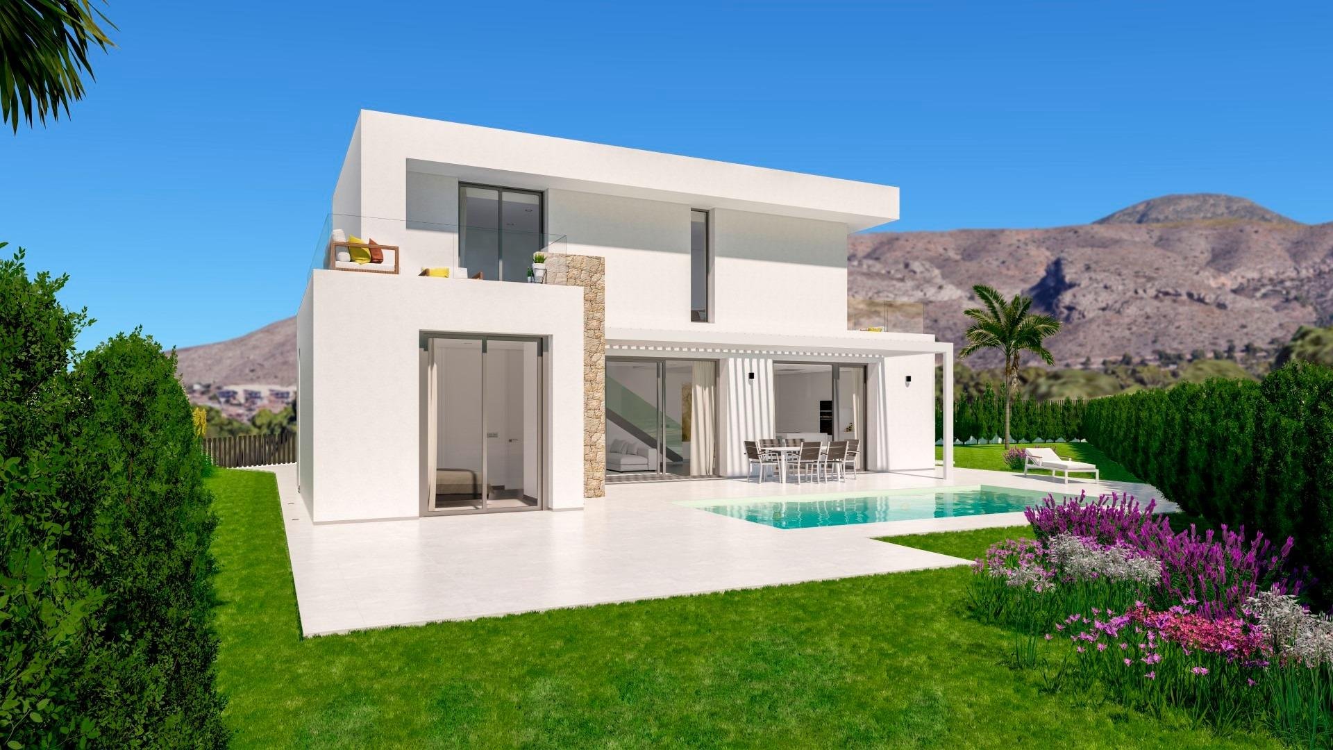 Villa Finestrat, Alicante, Spānijā 3 istabas, 170 m2 Nr. 165243
