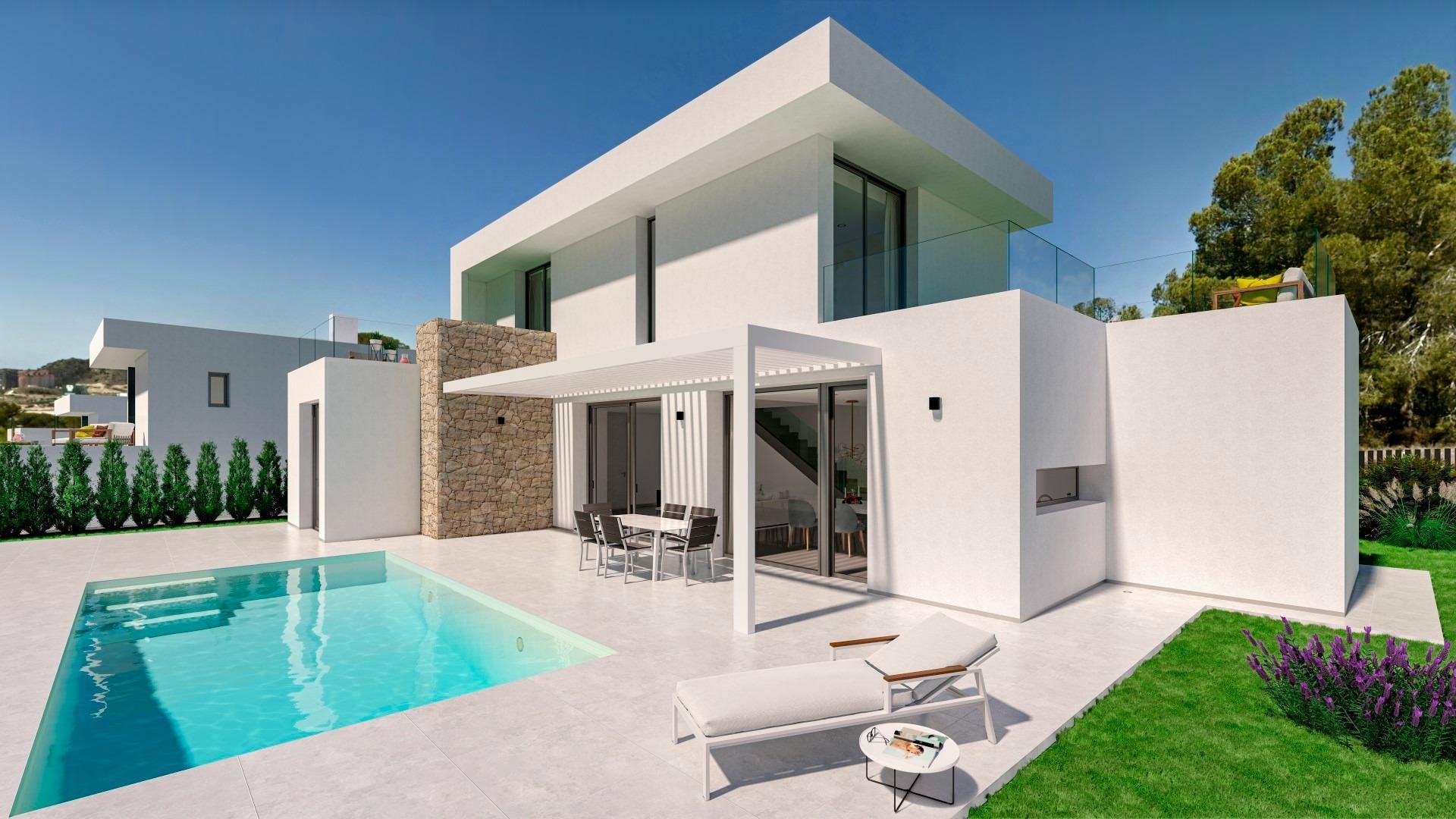 Villa Finestrat, Alicante, Spānijā 3 istabas, 170 m2 Nr. 165243