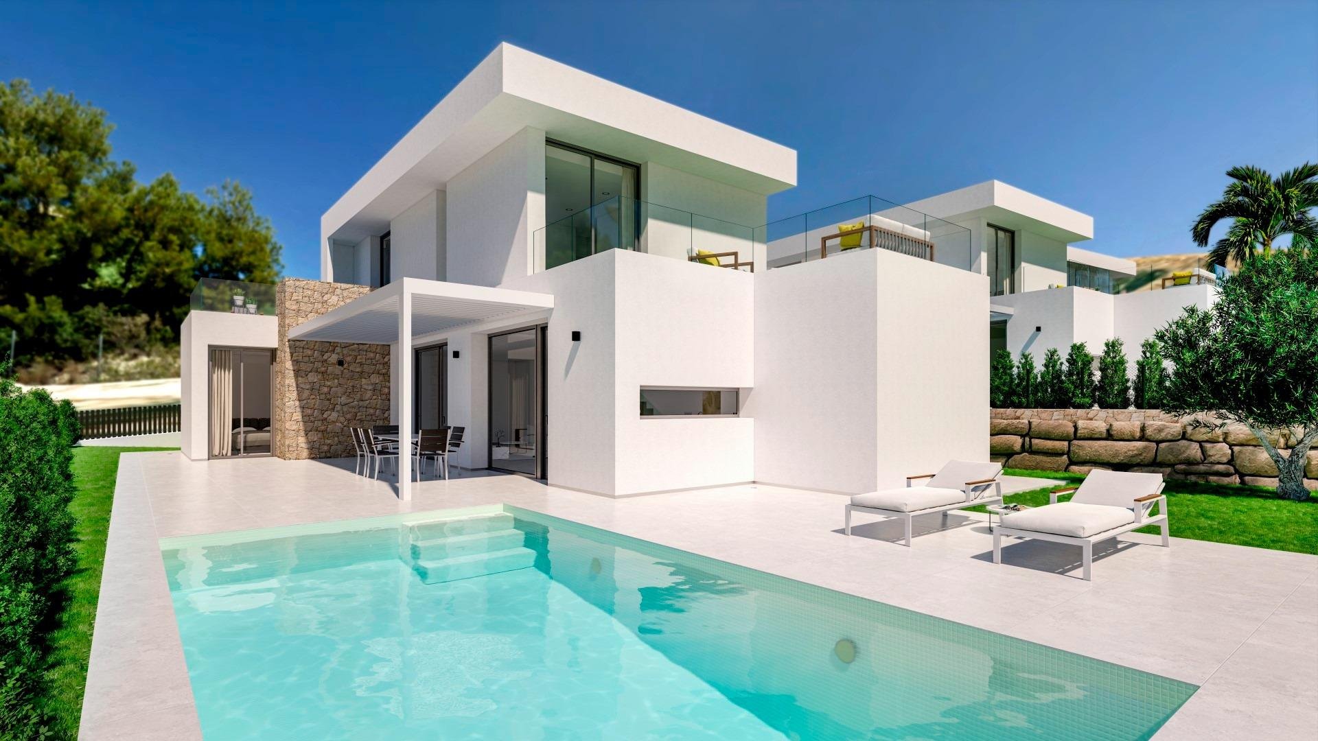 Villa Finestrat, Alicante, Spānijā 3 istabas, 170 m2 Nr. 165243