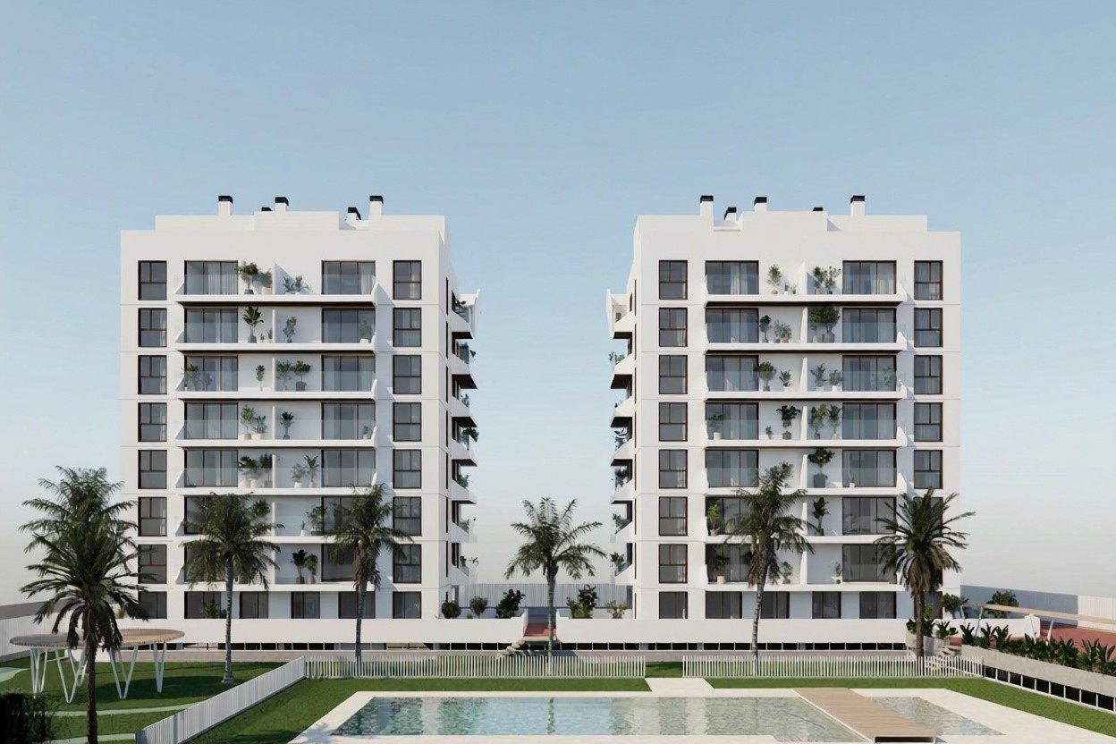 Apartment à Guardamar del Segura, Alicante, Espagne 2 chambres, 74 m2 No. 148094