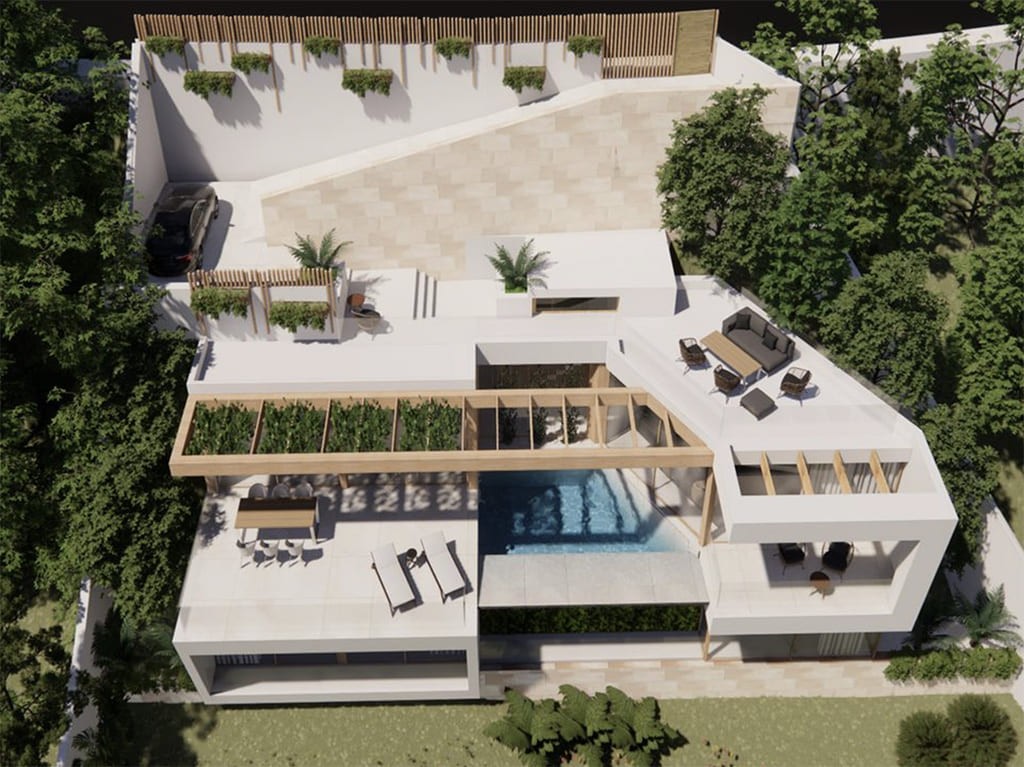 Huvila Costa De La Calma, Mallorca, Espanja 3 makuuhuonetta, 300 m2 No. 147914