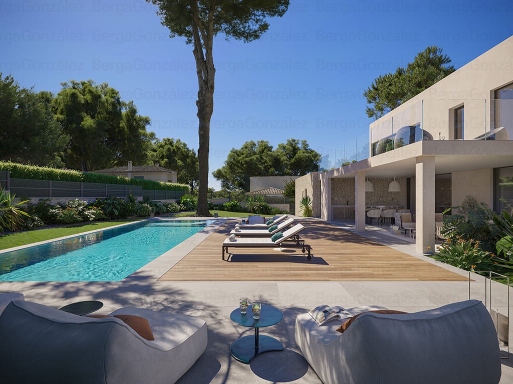 Villa a Santa Ponsa, Mallorca, Spagna 5 camere da letto, 473 mq. N° 147916