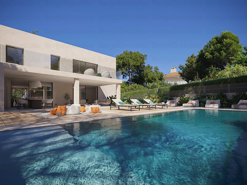 Villa a Santa Ponsa, Mallorca, Spagna 5 camere da letto, 473 mq. N° 147916