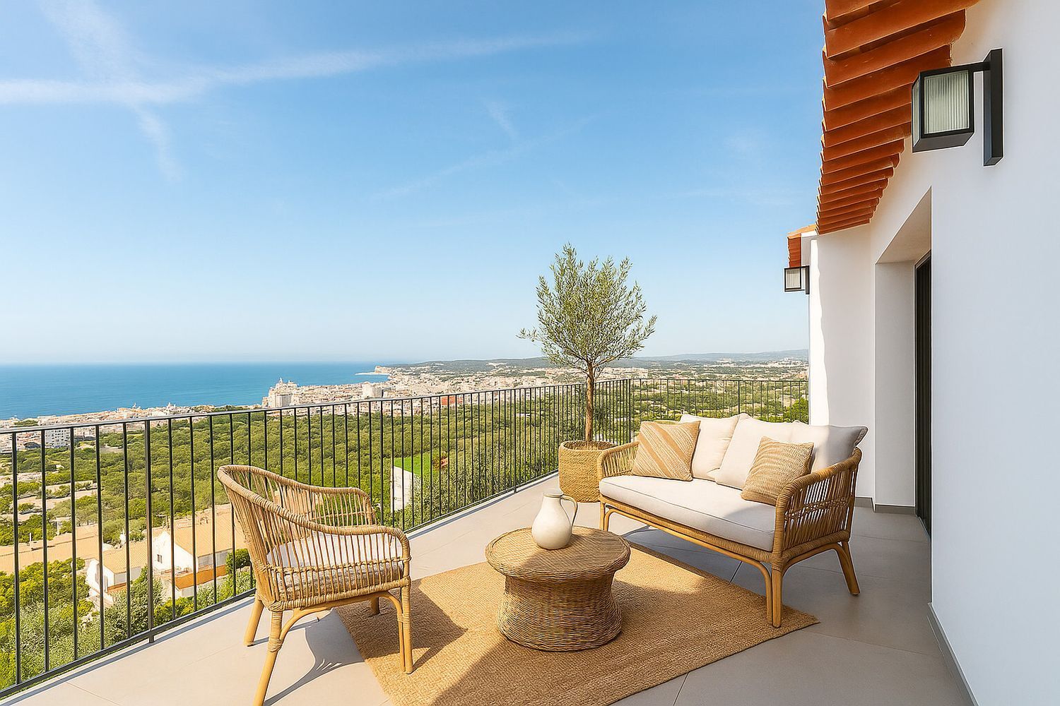 Hus i Sitges, Barcelona, Spanien 4 sovrum, 285 kvm. Nr. 161754