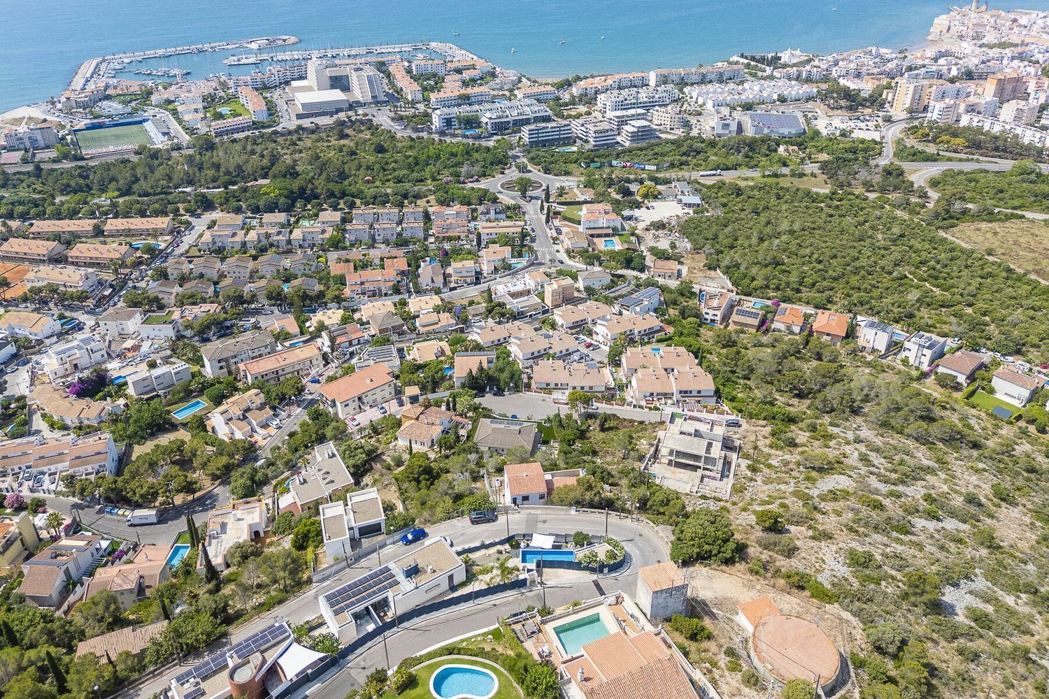 Hus i Sitges, Barcelona, Spanien 4 sovrum, 285 kvm. Nr. 161754