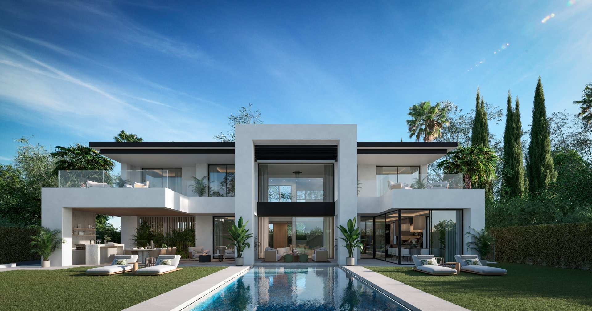 Villa Estepona, Malaga, Spānijā 4 istabas, 581 m2 Nr. 180798