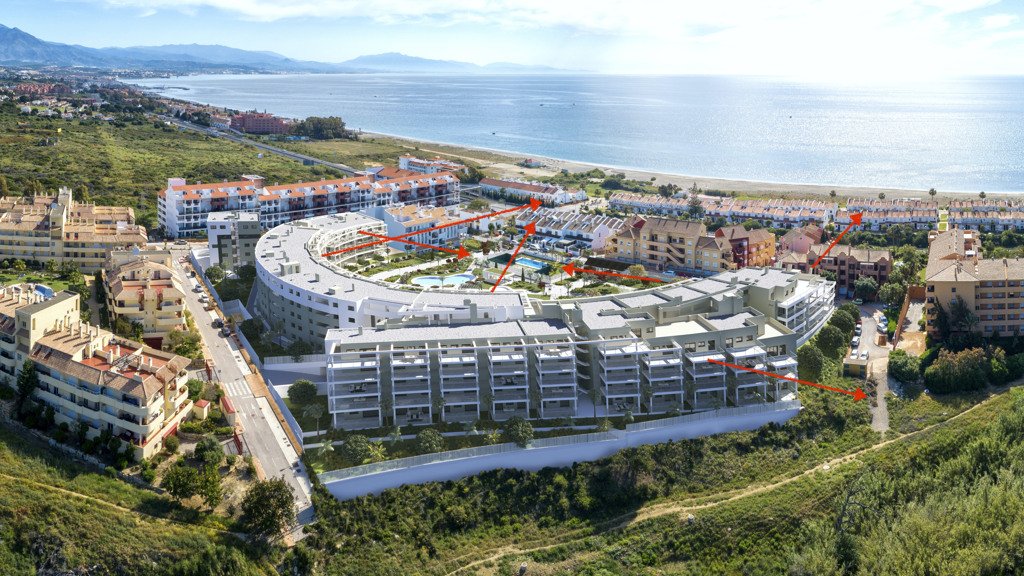 Wohnung in Malaga, Spanien 2 Schlafzimmer, 91.3 m2 Nr. 106012