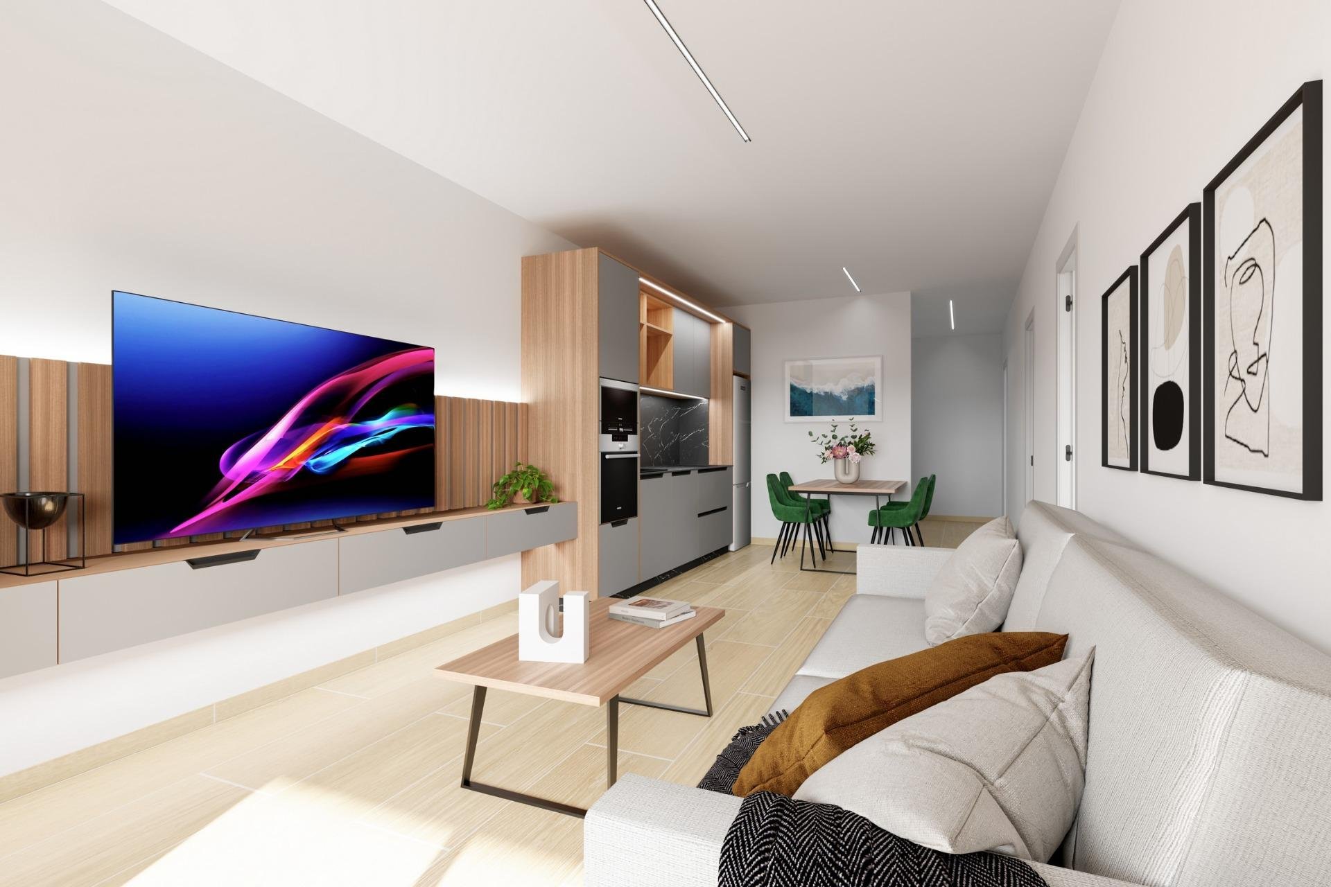 Apartament w Guardamar del Segura, Alicante, Hiszpania 3 sypialnie, 103 mkw. nr 181004