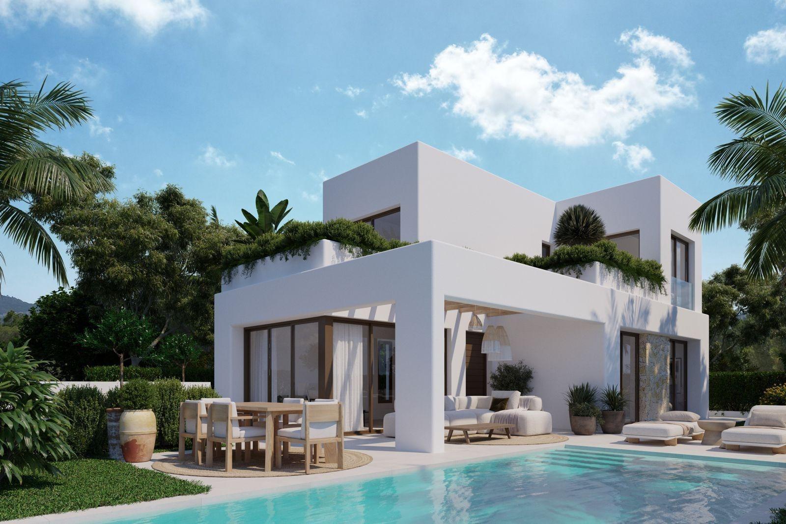 Huvila Finestrat, Alicante, Espanja 3 makuuhuonetta, 244 m2 No. 165550