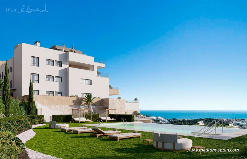 Apartamento en Mijas Costa, Málaga, España 3 dormitorios, 134 m2 No. 194803